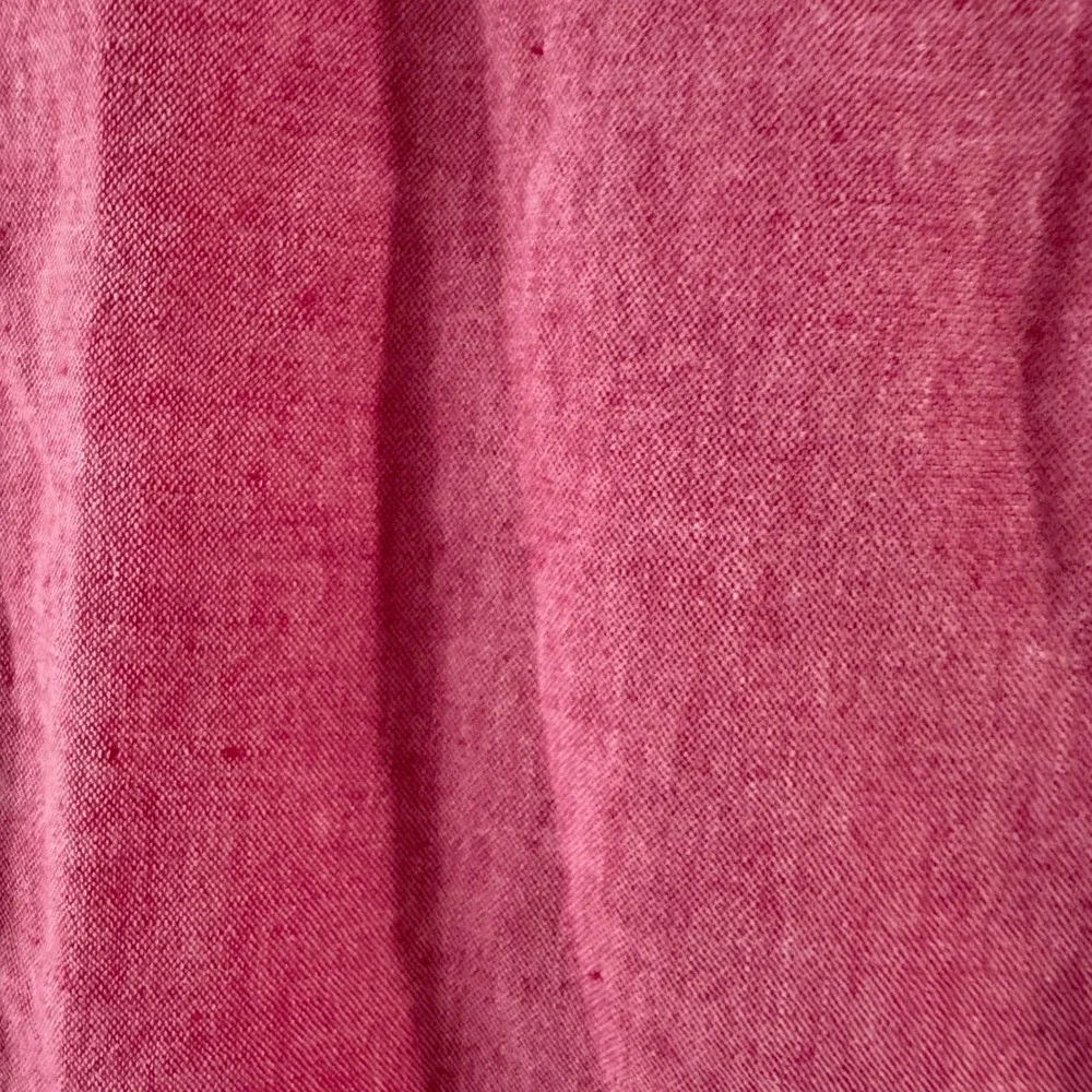 Banana‎ Republic Button Down Shirt Mens Small Pink Good Linen Cotton Long Sleeve